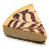 Vegan Cheezecake (Strawberry Swirl)