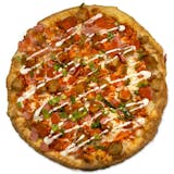 Buffalo Chicken Vegan Pizza