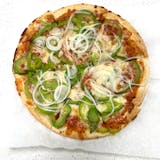 Onion & Green Peppers Pizza