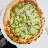 Onion & Hot Peppers Pizza