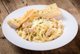 Fettuccine Alfredo with Grilled Chicken