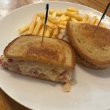 Grilled Rueben with Fries