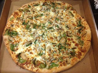 Chicken Florentine Gluten Free Pizza