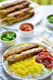 Chicken Reshmi kabab Platter