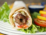 Beef seekh kabab roll