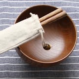 Branded Wooden Chopsticks with Cotton Pouch