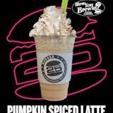 Pumpkin spice latte milkshake