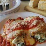 Eggplant Rollatini with Spinach