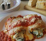 Eggplant Rollatini with Spinach