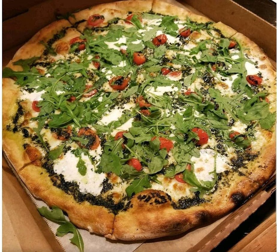 Tiga's Artisan Pizzeria - View Menu & Order Online - 643 Stokes Rd