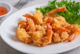 Eight Pieces Fry Shrimp with Two Sides