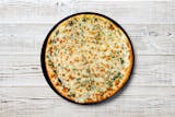 Spinach Alfredo Pizza