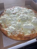 1. Pan White Gourmet Pizza