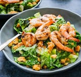 Caesar Salad with Grilled Shrimp