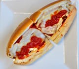 Eggplant Parmigiana Sandwich