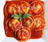 Cheese Ravioli with Tomato Sauce