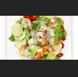 Grilled Shrimp Italian Salad