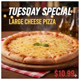 Large Cheese Pizza Special