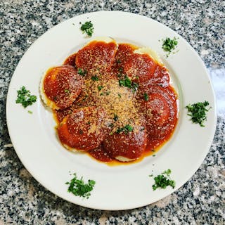 Cheese Ravioli with Marinara Sauce