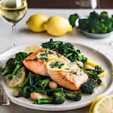 Salmon Broccoli Rabe