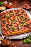 Build Your Own Sicilian Square Pizza with Four Toppings