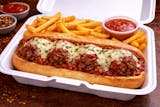 Meatball Parmigiana Hero