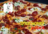 Spicy Honey Peperoni Pie