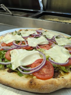 Cheese Steak Hoagie Pizza