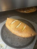 Shrimp Alfredo Stromboli