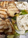 Greek Salad with Grilled Chicken Salad