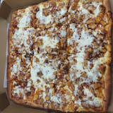 Square Spicy Chicken Thai Chili Pizza