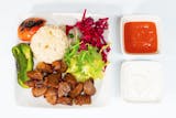 Beef Shish Kebab Platter
