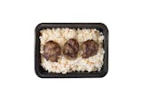 Homemade Kofte Kebab Platter