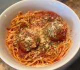 Meatballs or Sausage Pasta