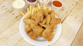 6 Chicken Wings Dinner