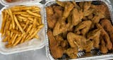 #2 Whole Wings, 10 Tenders & Large Fries Combo