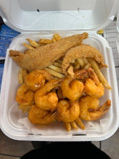 #1. Fish & Large Shrimp Combo