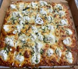 "The Great White" Sicilian Pizza