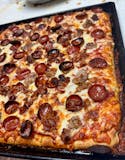 Meat Lovers Square Sicilian Pizza