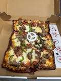 10 X 8'' Sausage, Pepper & Onions Detroit Pizza