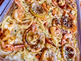 Shrimp Scampi, Linguini dinner