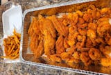 21. 12 Pieces Catfish Filet & 60 Pieces Shrimp