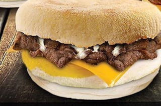 Steak, Egg &  Cheese MUFFIN