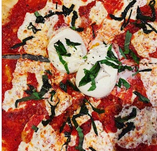 Burrata Bomb Pizza