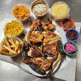 Pollo entero a la parrilla