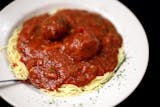 Spaghetti Bolognese with Meatballs