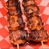 Bacon Wrapped Shrimp Skewers