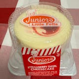 Juniors Little Fella Cheesecake - Strawberry Swirl