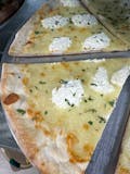 White Gourmet Pizza