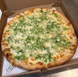 White Broccoli Pizza
